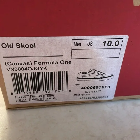 Vans Old Skool shoes size 10 - Picture 3 of 9